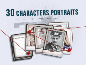Detective: Portrety postaci / Character Portraits