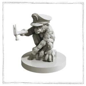 Robinson Crusoe -  Monkey (for the Gamefound edition) 